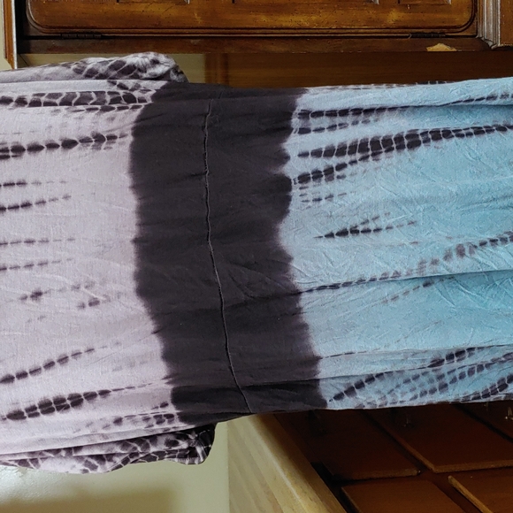 Club Z Collection Oversized V Neck Beach Cover Dress L - Picture 7 of 13